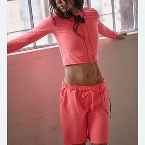 FP Movement by Free People Coral Long Sleeve Top